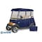 Eevelle Greenline 2 Passenger Drivable Golf Cart Enclosure - Navy GLEN02 - alternate 1